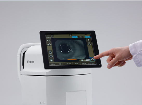 Máy đo khúc xạ tự động Canon RK F3M